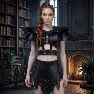 Medieval women cosplay costume outfit for Halloween and conventions
